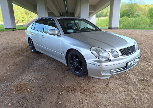 Lexus GS cena 24900 przebieg: 244000, rok produkcji 2000 z Biała małe 407